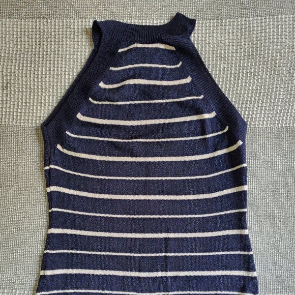 Massimo dutti blue striped sweater - Picture 4 of 4